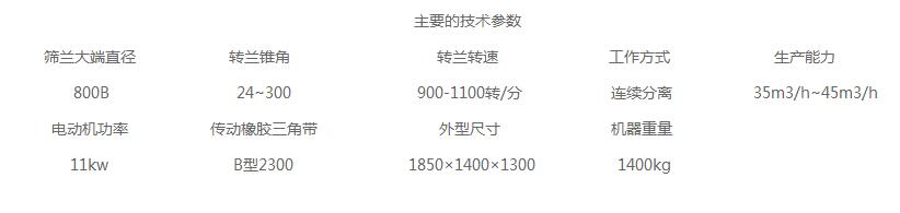 立式離心篩漿渣分離機